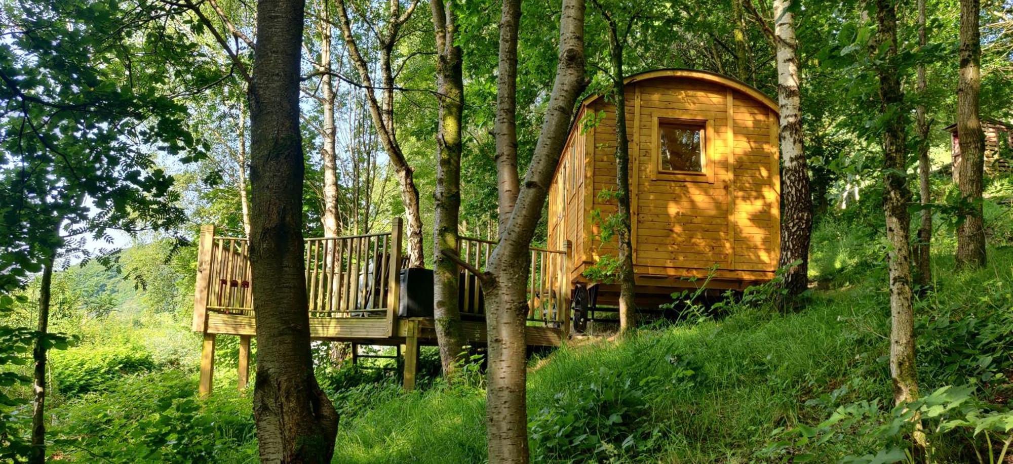 Pike'S Cabin In The Woods Hebden Bridge Exteriér fotografie